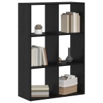 vidaXL Dulap pentru cărți Stejar negru 69.5 x 29 x 103.5 cm vidaXL Dulap pentru cărți Stejar negru 69.5 x 29 x 103.5 cm