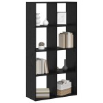 vidaXL Dulap pentru cărți Stejar negru 69.5 x 29 x 137.5 cm vidaXL Dulap pentru cărți Stejar negru 69.5 x 29 x 137.5 cm