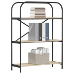 vidaXL Raft pentru cărți Stejar sonoma 80 x 30 x 109 cm Lemn compozit