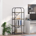 vidaXL Raft pentru cărți Stejar sonoma 60 x 30 x 146 cm Lemn compozit