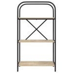 vidaXL Raft pentru cărți Stejar sonoma 60 x 30 x 109 cm Lemn compozit