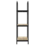 vidaXL Raft pentru cărți Stejar sonoma 60 x 30 x 109 cm Lemn compozit