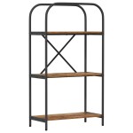 vidaXL Raft pentru cărți Lemn vechi 60 x 30 x 109 cm Lemn compozit