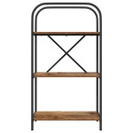 vidaXL Raft pentru cărți Lemn vechi 60 x 30 x 109 cm Lemn compozit