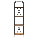 vidaXL Raft pentru cărți Lemn vechi 40 x 30 x 146 cm Lemn compozit