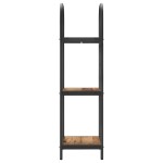 vidaXL Raft pentru cărți Lemn vechi 40 x 30 x 109 cm Lemn compozit