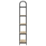 vidaXL Raft pentru cărți Stejar sonoma 80 x 30 x 183 cm Lemn compozit