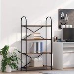 vidaXL Raft pentru cărți Lemn vechi 80 x 30 x 146 cm Lemn compozit