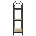 vidaXL Raft pentru cărți Stejar sonoma 80 x 30 x 109 cm Lemn compozit