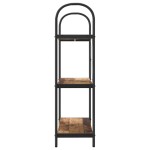 vidaXL Raft pentru cărți Lemn vechi 80 x 30 x 109 cm Lemn compozit