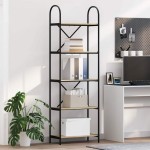 vidaXL Raft pentru cărți Stejar sonoma 60 x 30 x 183 cm Lemn compozit