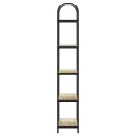 vidaXL Raft pentru cărți Stejar sonoma 60 x 30 x 183 cm Lemn compozit