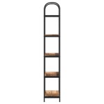 vidaXL Raft pentru cărți Lemn vechi 60 x 30 x 183 cm Lemn compozit