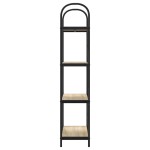 vidaXL Raft pentru cărți Stejar sonoma 60 x 30 x 146 cm Lemn compozit