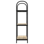 vidaXL Raft pentru cărți Stejar sonoma 60 x 30 x 109 cm Lemn compozit