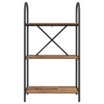 vidaXL Raft pentru cărți Lemn vechi 60 x 30 x 109 cm Lemn compozit