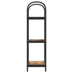 vidaXL Raft pentru cărți Lemn vechi 40 x 30 x 109 cm Lemn compozit