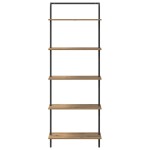 vidaXL Raft pentru cărți stejar artizanal 60 x 24 x 168 cm