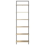 vidaXL Raft pentru cărți Stejar sonoma 60 x 24 x 203 cm Lemn compozit