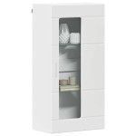 vidaXL Cabinet suspendat cu raft Alb 55 x 29 x 100 cm Lemn compozit