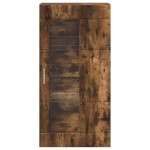 vidaXL Cabinet suspendat Stejar afumat 55 x 29 x 100 cm Lemn compozit
