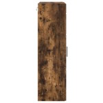 vidaXL Cabinet suspendat Stejar afumat 55 x 29 x 100 cm Lemn compozit