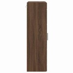 vidaXL Cabinet suspendat Stejar brun 55 x 29 x 100 cm Lemn compozit