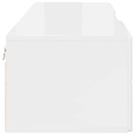 vidaXL Dulap din Lemn Gri din beton 150 x 39 x 30 cm Lemn compozit