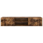 vidaXL Dulap din Lemn Stejar fumuriu 150 x 39 x 30 cm Lemn compozit