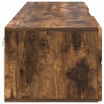 vidaXL Dulap din Lemn Stejar fumuriu 150 x 39 x 30 cm Lemn compozit