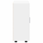 vidaXL Bufet cu raft cu ușă Alb 55,5 x 29 x 100 cm Lemn compozit