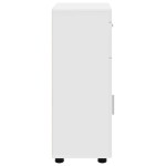 vidaXL Set dulap baie TULUM Alb 37 x 31,5 x 82 cm Lemn compozit