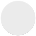 vidaXL Placă de masă Alb 40 x 40 x 1,5 cm Lemn compozit