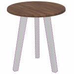 vidaXL Placă de masă Stejar brun 40 x 40 x 1,5 cm Lemn compozit