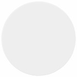 vidaXL Placă de masă Alb 60 x 60 x 1,5 cm Lemn compozit