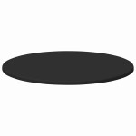 vidaXL Placă de masă Negru 60 x 60 x 1,5 cm Lemn compozit