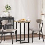 vidaXL Placă de masă Stejar sonoma 60 x 60 x 1,5 cm Lemn compozit