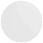 vidaXL Placă de masă Alb foarte lucios 60 x 60 x 1,5 cm Lemn compozit