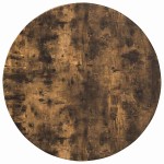 vidaXL Placă de masă Stejar afumat 60 x 60 x 1,5 cm Lemn compozit