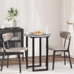 vidaXL Placă de masă sonoma gri 60 x 60 x 1,5 cm Lemn compozit