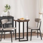 vidaXL Placă de masă Stejar brun 60 x 60 x 1,5 cm Lemn compozit