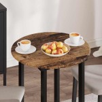 vidaXL Placă de masă Lemn vechi 60 x 60 x 1,5 cm Lemn compozit