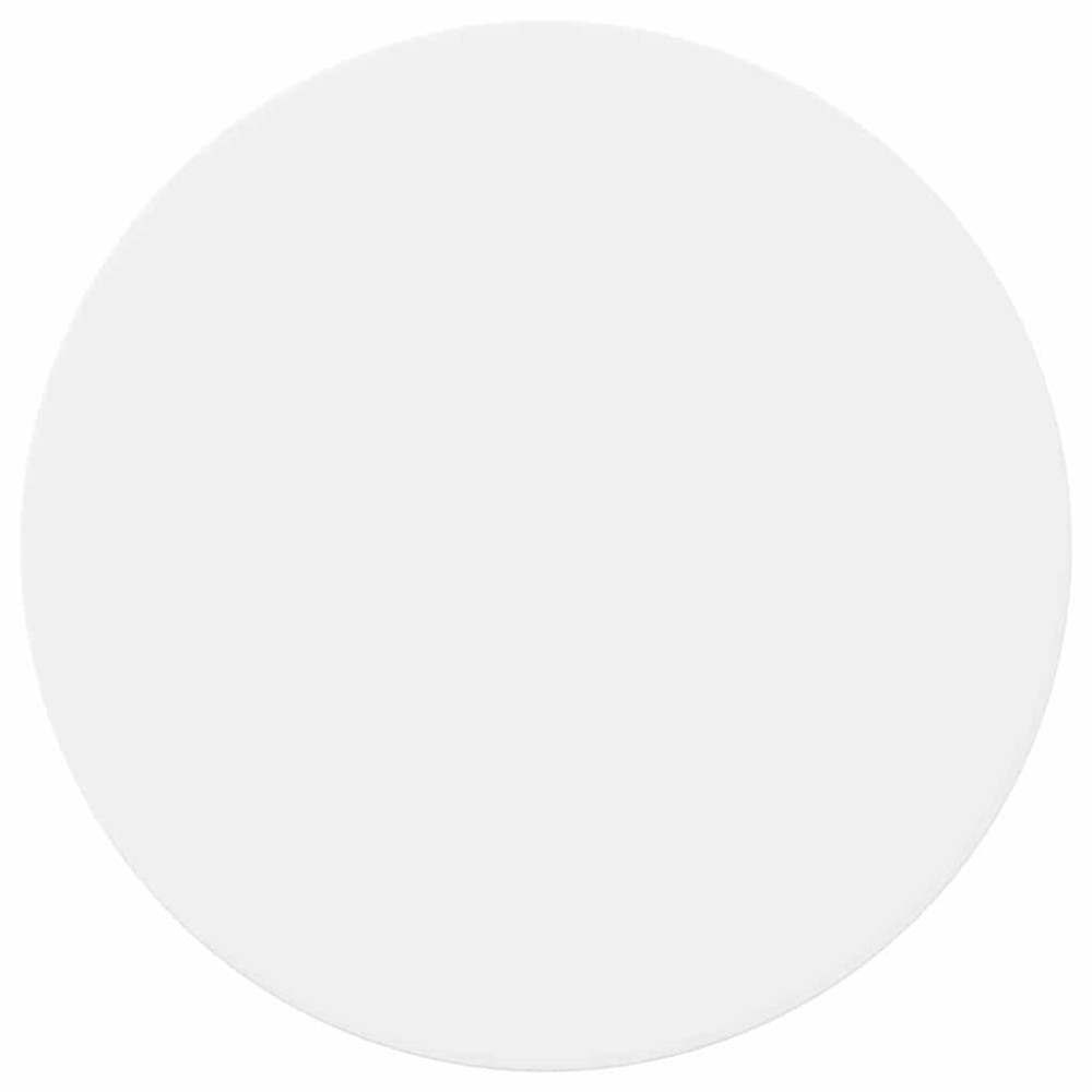 vidaXL Placă de masă Alb 70 x 70 x 1,5 cm Lemn compozit