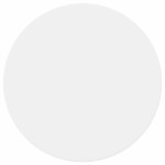 vidaXL Placă de masă Alb 70 x 70 x 1,5 cm Lemn compozit