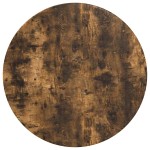 vidaXL Placă de masă Stejar afumat 70 x 70 x 1,5 cm Lemn compozit