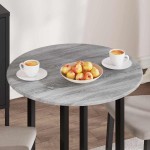 vidaXL Placă de masă sonoma gri 70 x 70 x 1,5 cm Lemn compozit