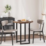 vidaXL Placă de masă Lemn vechi 70 x 70 x 1,5 cm Lemn compozit