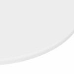 vidaXL Placă de masă Alb 80 x 80 x 1,5 cm Lemn compozit