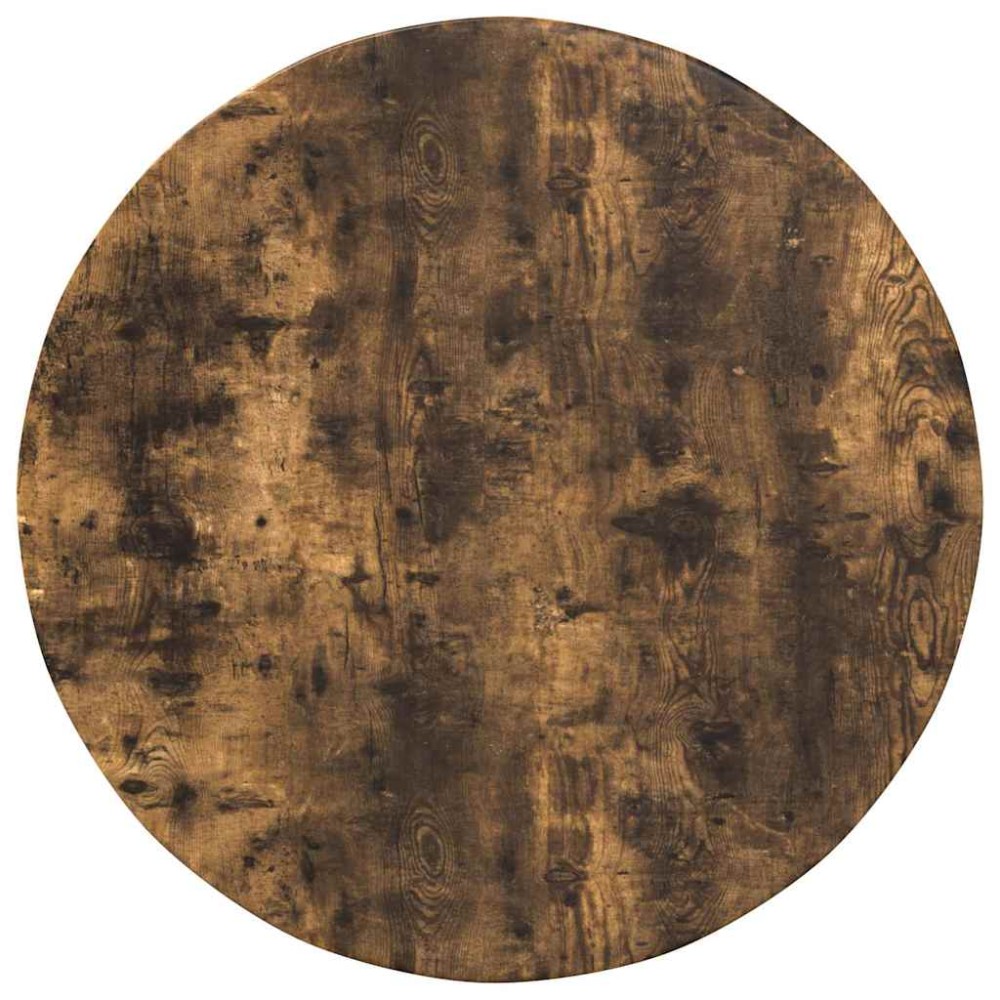 vidaXL Placă de masă Stejar afumat 80 x 80 x 1,5 cm Lemn compozit