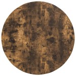 vidaXL Placă de masă Stejar afumat 80 x 80 x 1,5 cm Lemn compozit